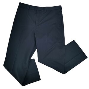 L.L. Bean Men's 37 Black 100% Cotton Classic Fit Professional Dress Pants